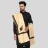 Men's Kashmiri Embroidered Wool Shawl